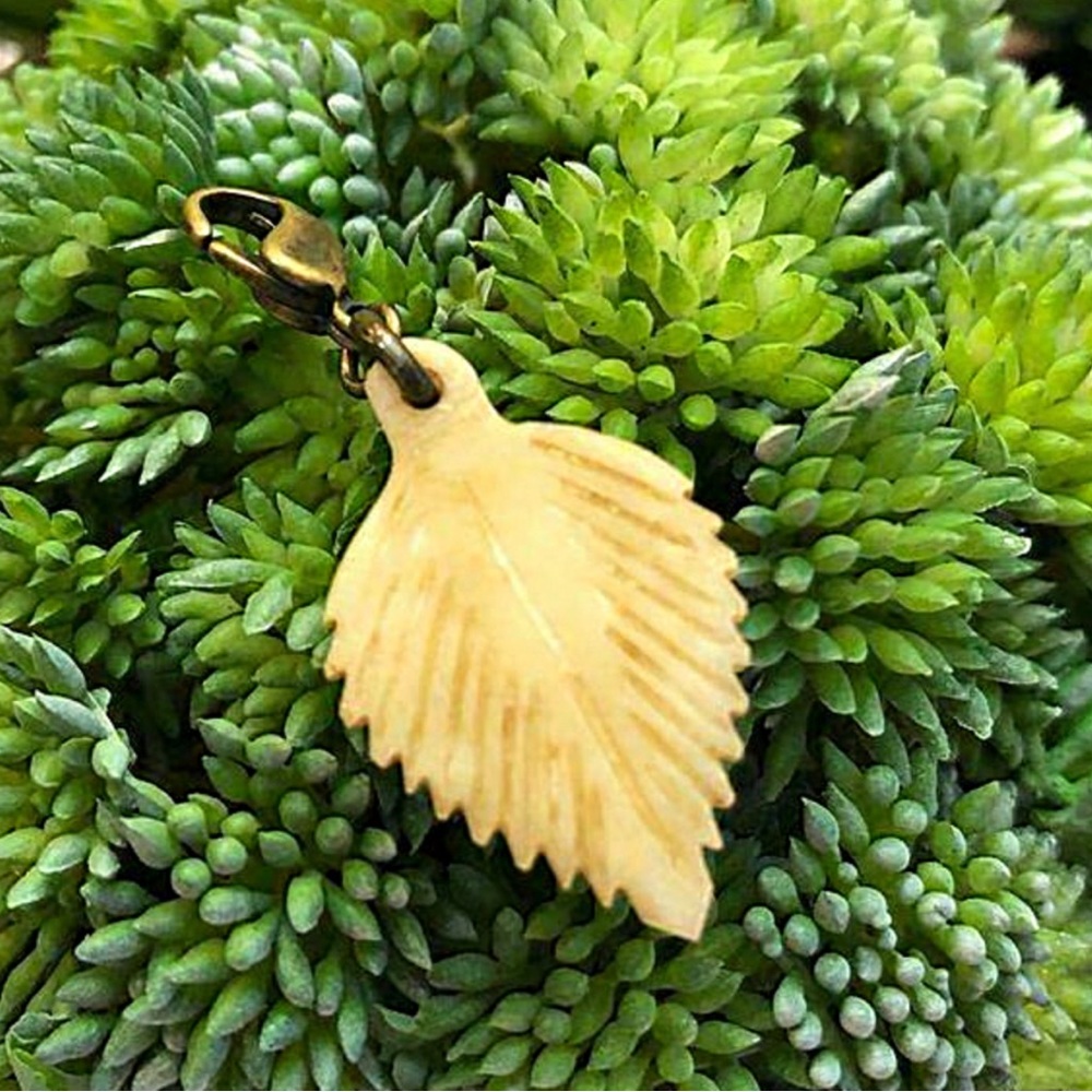 3/$20🌺🌸🌺 LENNY & EVA NEW‎ Bone Feather #1 Charm